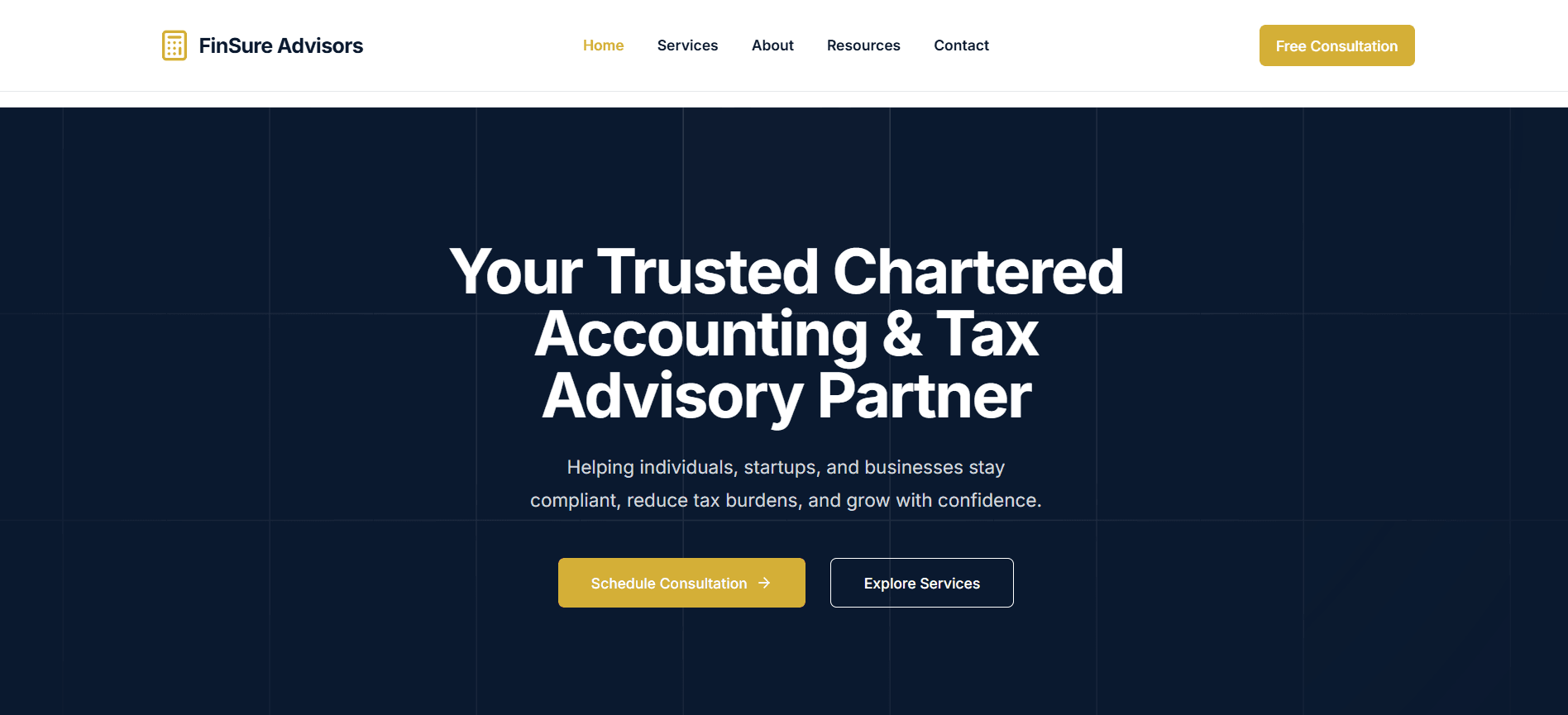 FinSure Advisors (CA Firm)